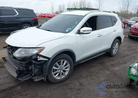 2019 Nissan Rogue Sv z USA, uszkodzony, nr VIN KNMAT2MT1KP503090